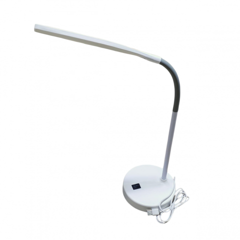 Veioza , Lampa de birou cu brat flexibil ,rotire la 360°,cu lumina alba, 5W, alimentare  la usb - Imagine produs en-gros [2]