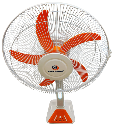 Ventilator cu Picior Reîncărcabil AC/DC 16 Inch 48W cu Telecomandă, Acumulator 12V 5Ah și LED Integrat ecoleduri [4]