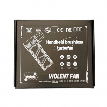 Suflantă portabilă industrială Guoren Hurricane A1 cu duze magnetice [9]