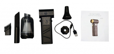 Suflantă portabilă industrială Guoren Hurricane A1 cu duze magnetice [8]