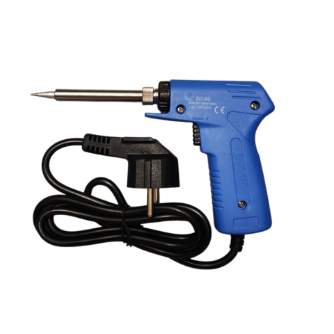Scule utile / sonerii / rulete - Pistol de Lipit ZD-90 30W/130W cu Încălzire Rapidă - Letcon Electric 220V pentru Electronice