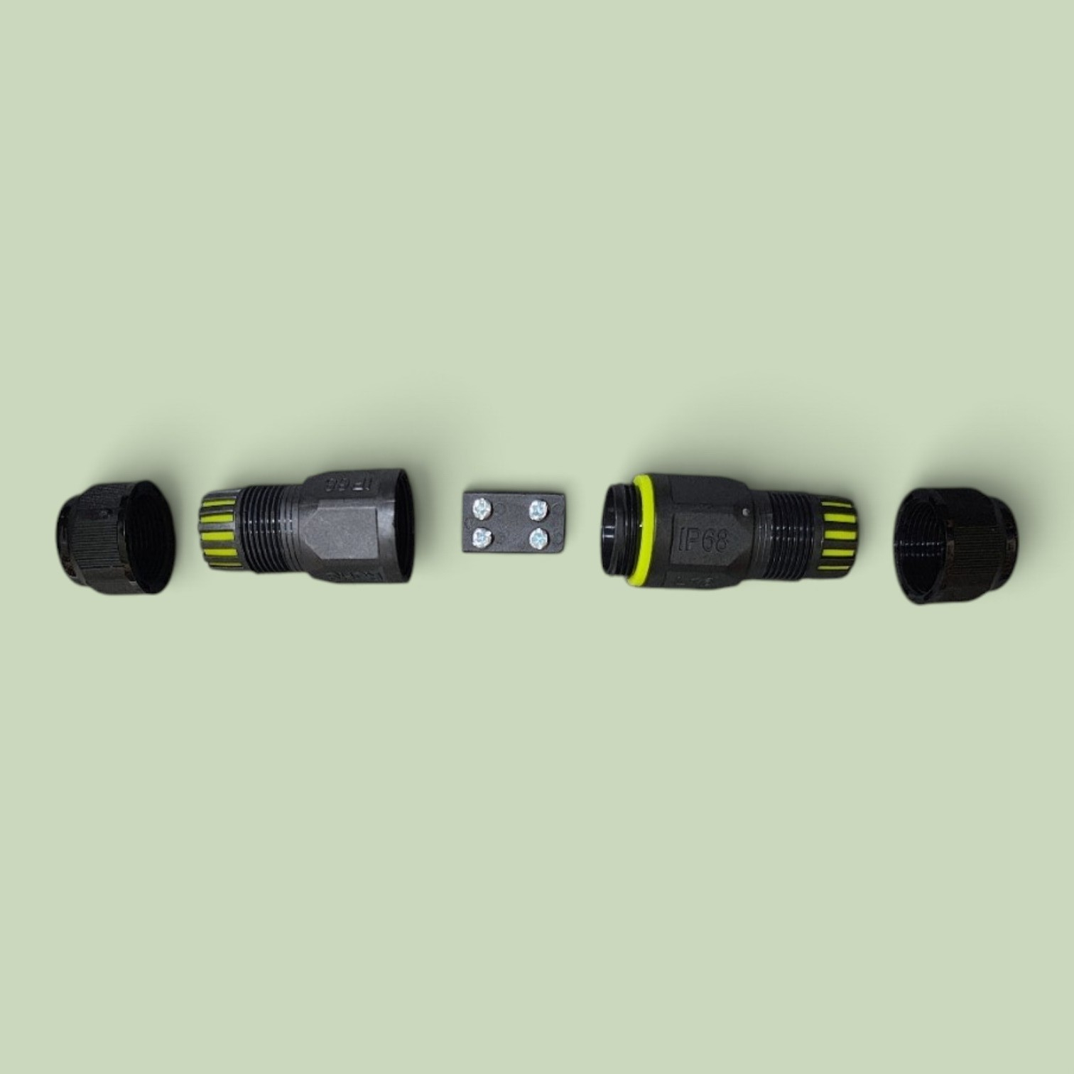 Conector electric etanș IP68 LF-L16/2P 2 poli 250V 20A [6]