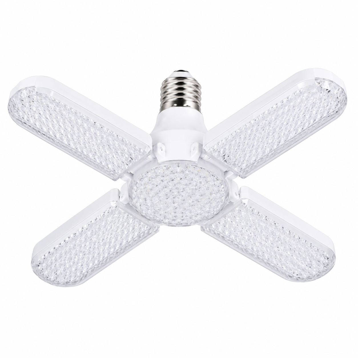 Lampă LED E27 40W cu 4 brațe pliabile transparente 6500K model KK-016 pentru garaj și atelier [2]