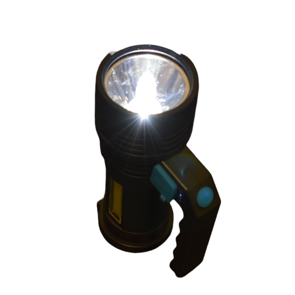 Lanterna LED De Căutare, Portabilă Și Puternică, Cu Încărcare, Luminozitate Superioară, Lanterna Portabilă Cu Fascicul Puternic [4]