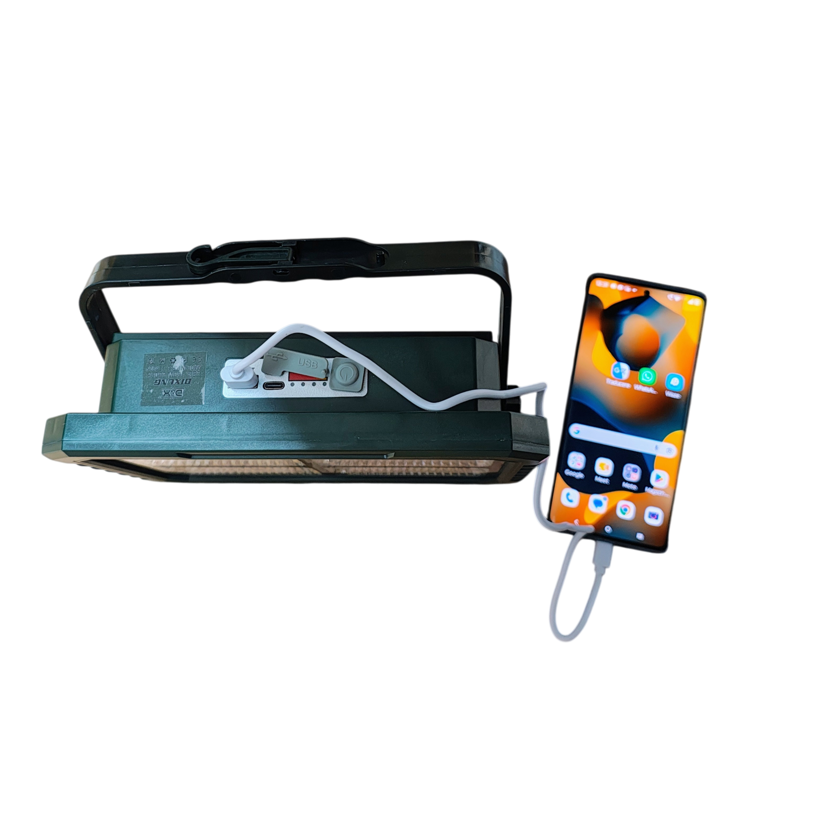 Proiector BL-930 cu panou solar pliabil si cablu de aproximativ 3 metri [5]
