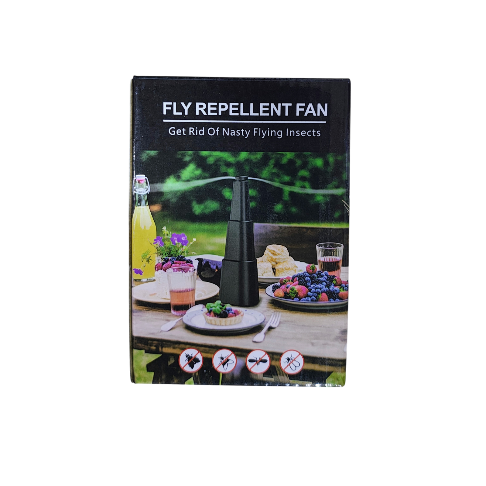 Ventilator Anti-Insecte Fly Repellent Fan pentru Terasă, Foișor și Grădină [8]