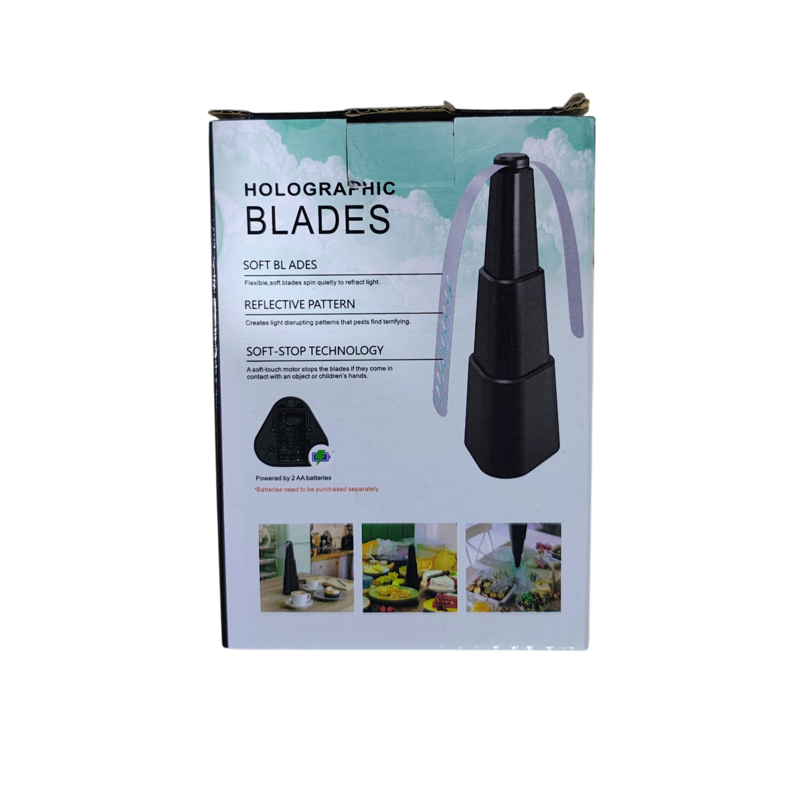 Ventilator Anti-Insecte Fly Repellent Fan pentru Terasă, Foișor și Grădină [7]