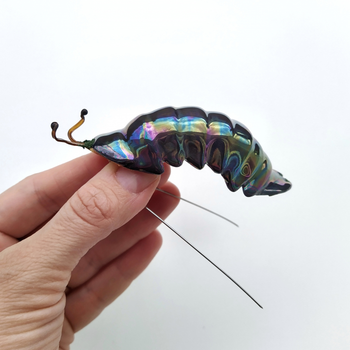 Multicolour Pillbug brooch  - Daniela Cățoi [2]