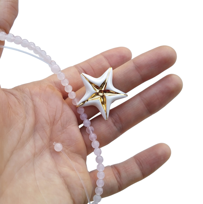 Candy - White sea star necklace [2]