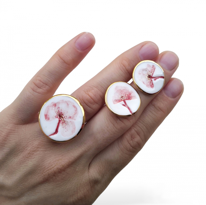 Sakura Earrings IV - Daniela Cățoi [2]