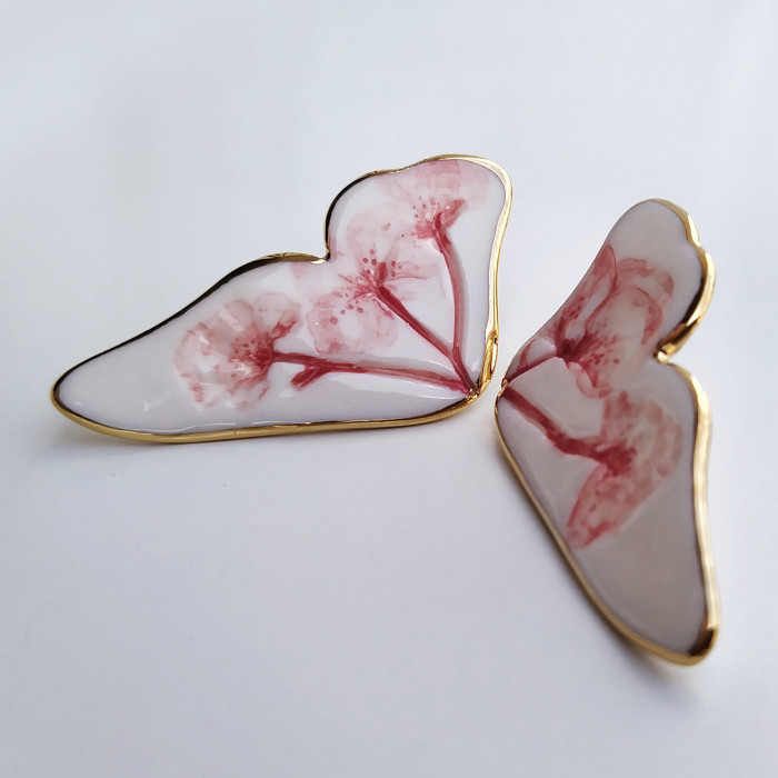 Sakura Butterfly Earrings I - Daniela Cățoi [3]