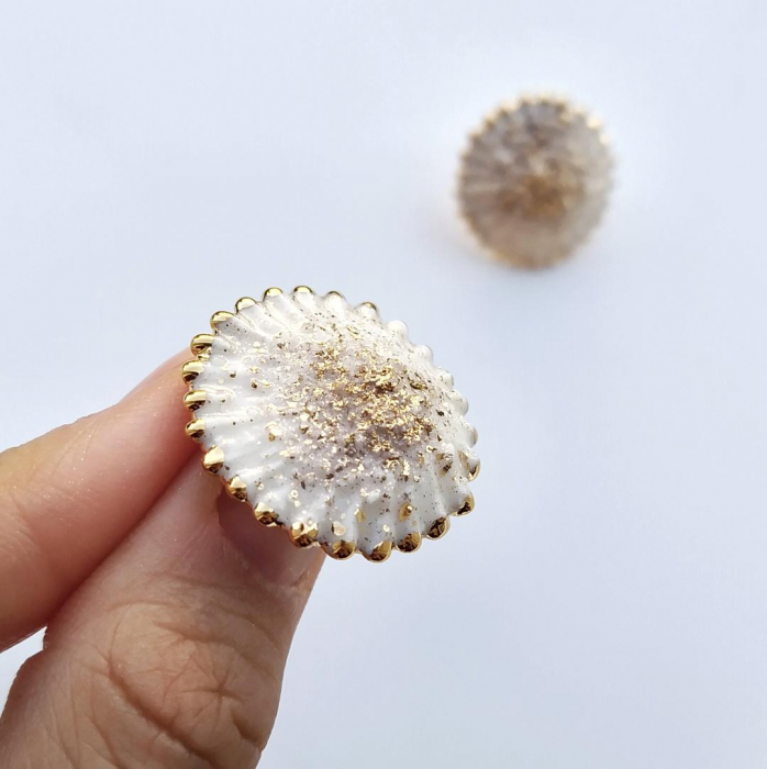 Seashell earrings II - Daniela Cățoi [2]