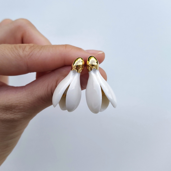 Snowdrops porcelain set - Daniela Cățoi [3]