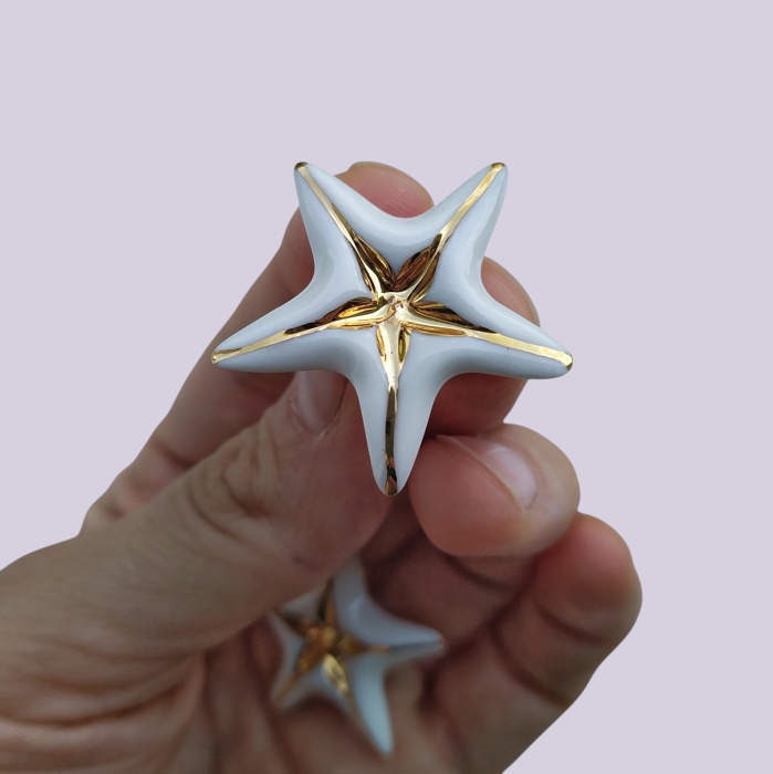 Starfish earrings - Daniela Cățoi [2]