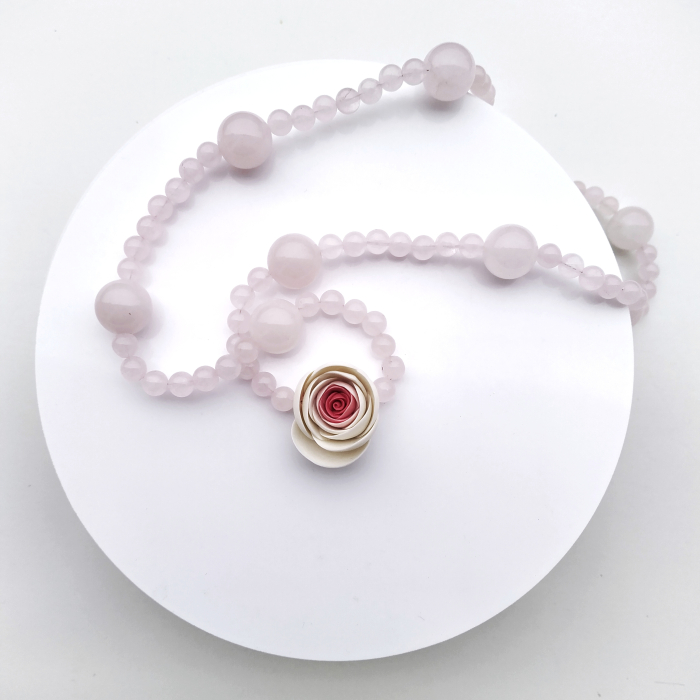 Pastel blossom necklace - Daniela Cățoi [2]