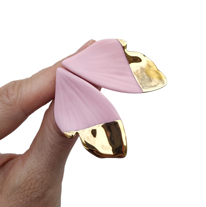 The Silk Petal Earrings [2]