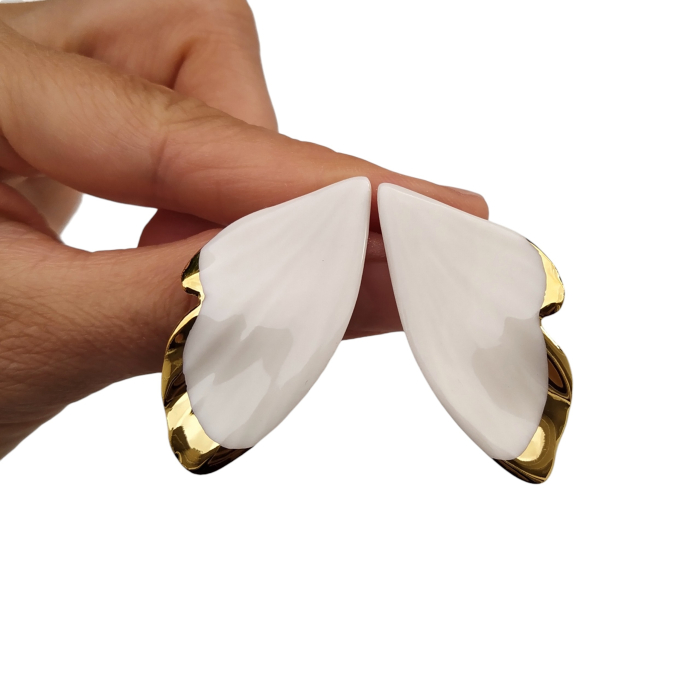The Silk Petal Earrings [2]