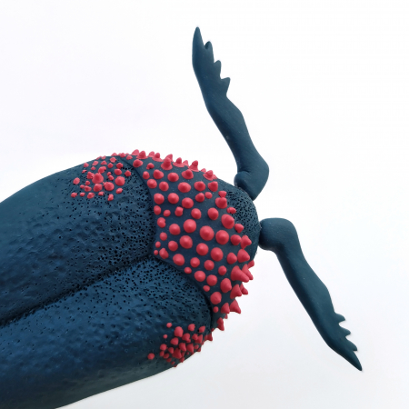 Green Beetle brooch - Daniela Cățoi [3]