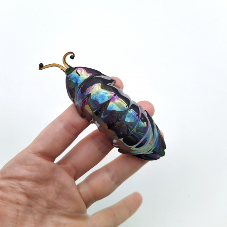 Brooches - Multicolour Pillbug brooch  - Daniela Cățoi