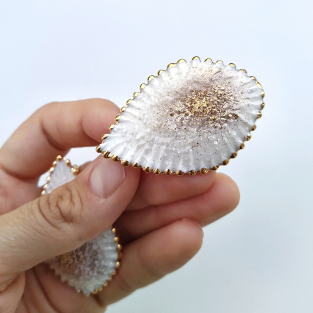 Seashell earrings - Daniela Cățoi [1]