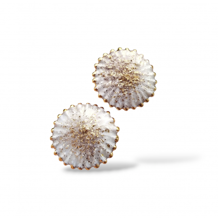 Pearly - Seashell earrings II - Daniela Cățoi