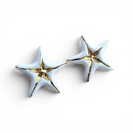 Earrings - Starfish earrings - Daniela Cățoi