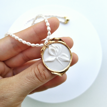 Necklaces - The Inner Garden necklace III - Daniela Cățoi