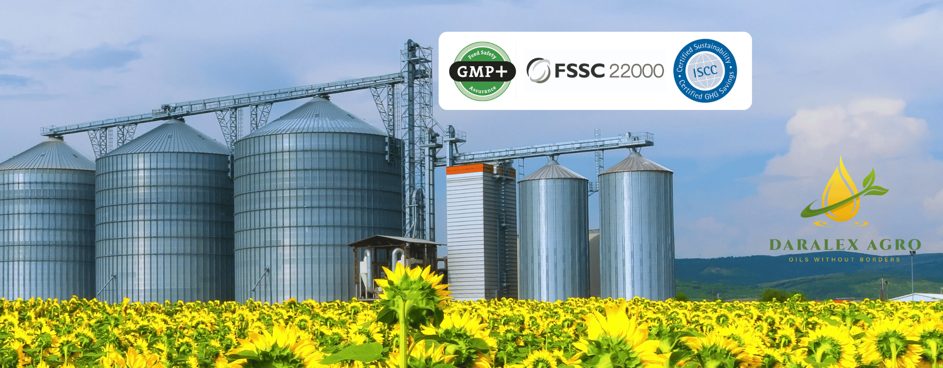 Daralex Agro – trusted producer and supplier of vegetable oils in Europe