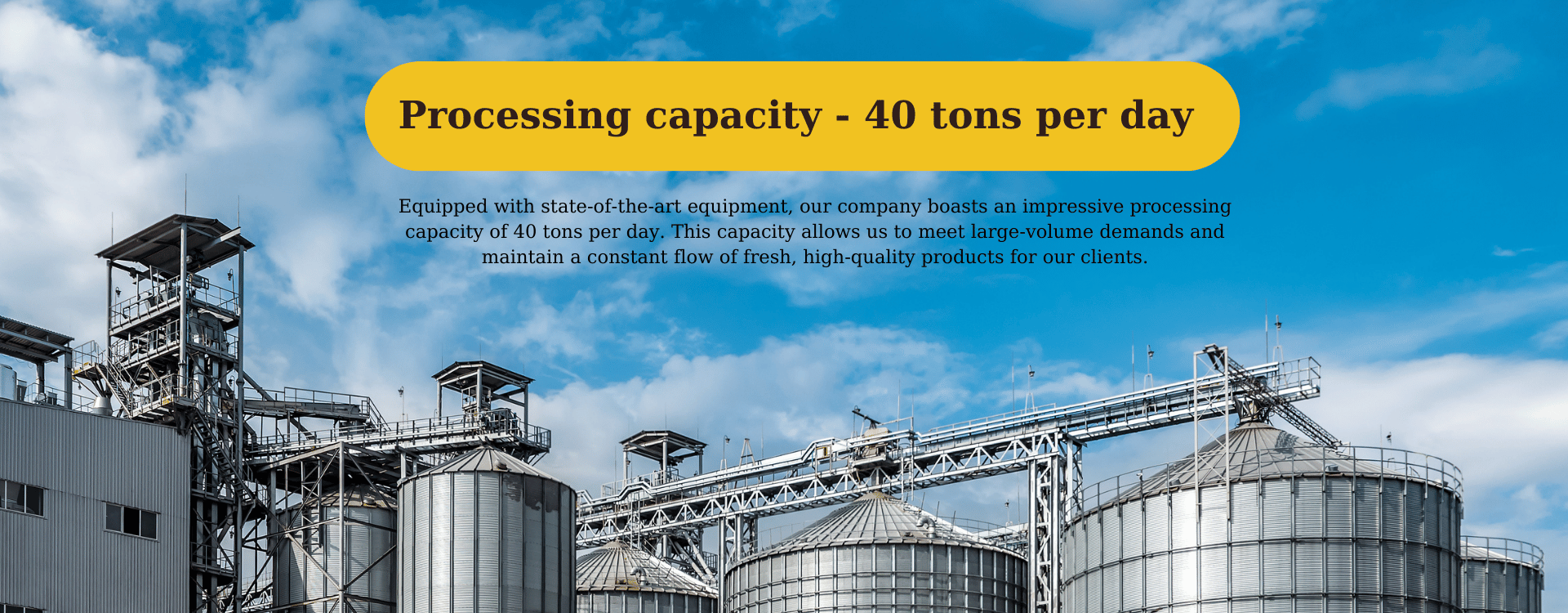 Processing Capacity and FSSC 22000 Certification
