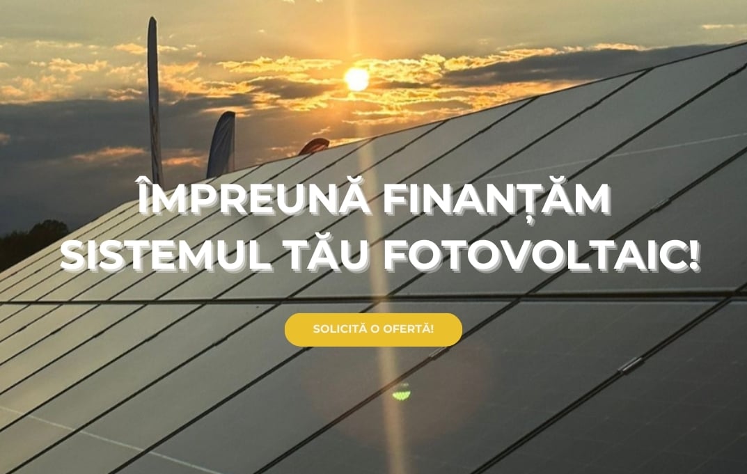 Finanțare sistem fotovoltaic