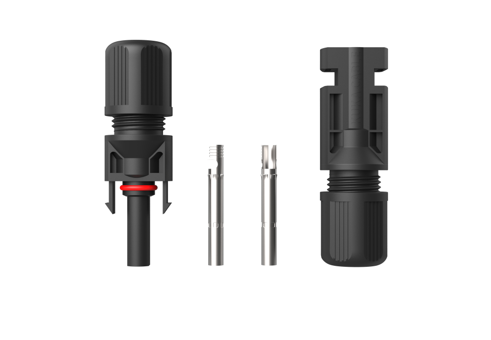 Conectori fotovoltaici solari compatibili  Mufa MC-4 (mama) [2]