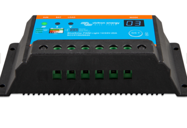 Resigilat: Incarcator solar 12V 24V 20A Victron Energy BlueSolar PWM-Light 12/24V-20A [2]
