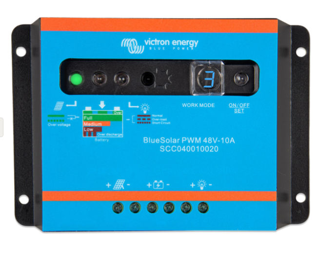 Incarcator solar 48V 10A Victron Energy BlueSolar PWM-Light 48V-10A [4]