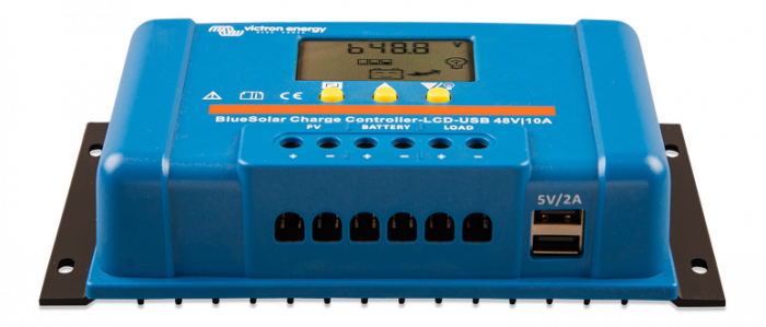 Incarcator solar LCD&USB 48V-10A Victron Energy BlueSolar PWM-LCD&USB 48V-10A [2]