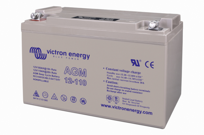 Victron Energy AGM Deep Cycle Battery 12V/110Ah [6]