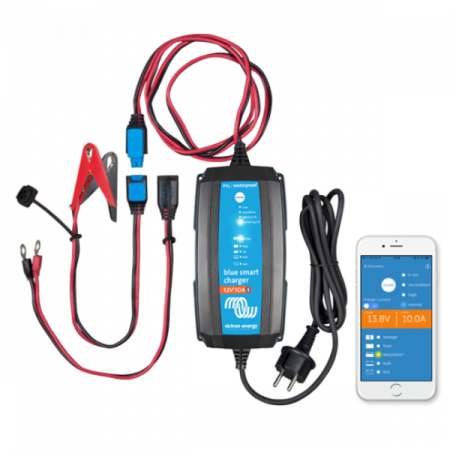 Incarcatoare de retea - Incarcator de retea Victron Energy Blue Smart IP65 Charger 12/10 + DC connector