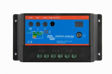 Incarcatoare solare - Incarcator solar 12V 24V 10A Victron Energy BlueSolar PWM-Light 12/24V-10A