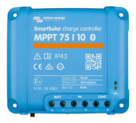 MPPT - Incarcator solar 12V 24V 10A Victron Energy SmartSolar MPPT 75/10