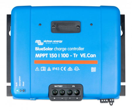 MPPT - Incarcator solar 12V 24V 48V 100A Victron Energy BlueSolar MPPT 150/100-Tr VE.Can