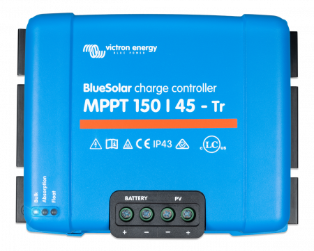 MPPT - Incarcator solar 12V 24V 48V 45A Victron Energy BlueSolar MPPT 150/45
