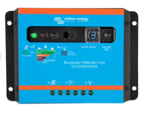 Incarcator solar 48V 10A Victron Energy BlueSolar PWM-Light 48V-10A [3]