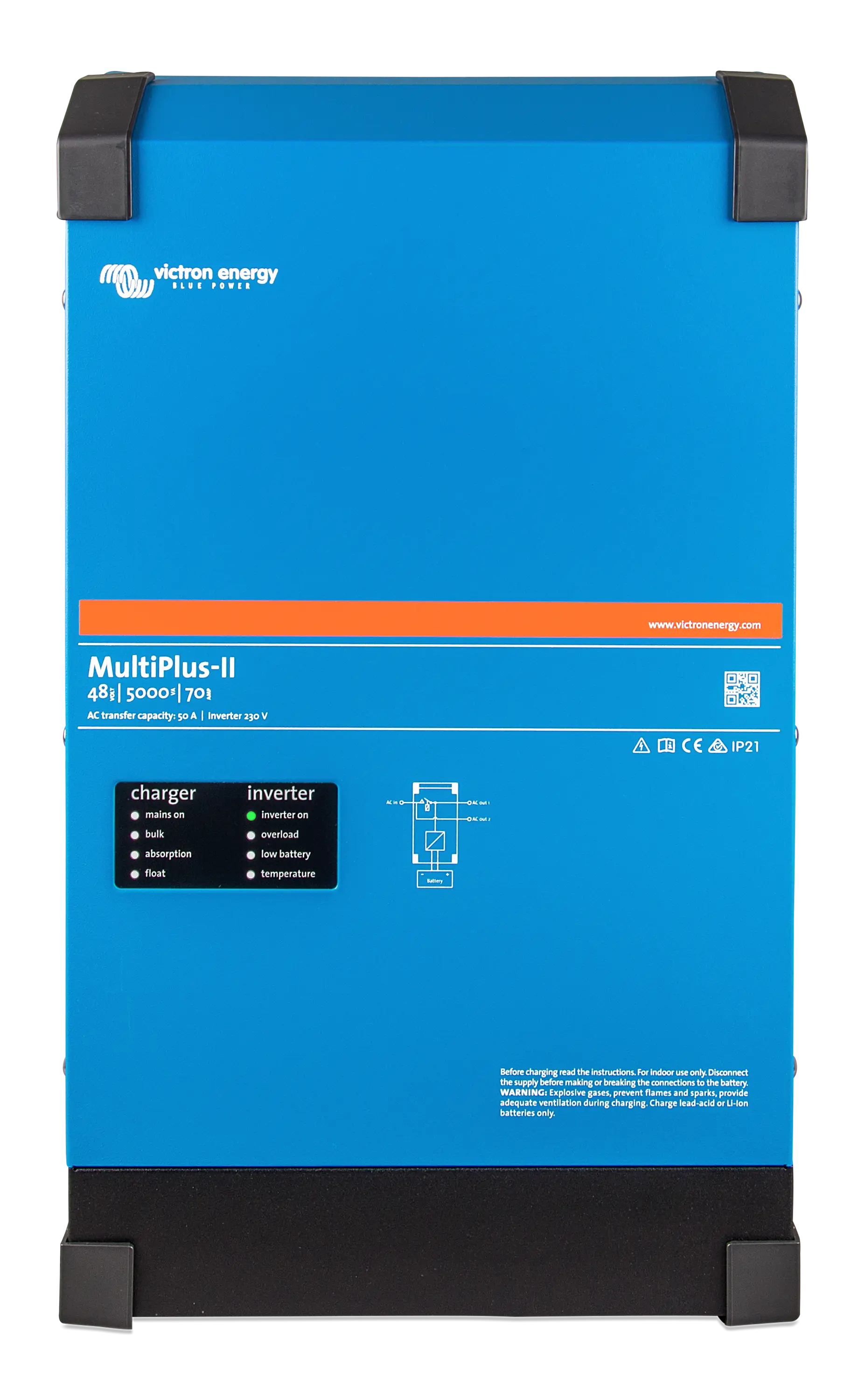 Multiplus - Invertor cu charger 48V 5000VA Victron Energy MultiPlus II 48/5000/70-50
