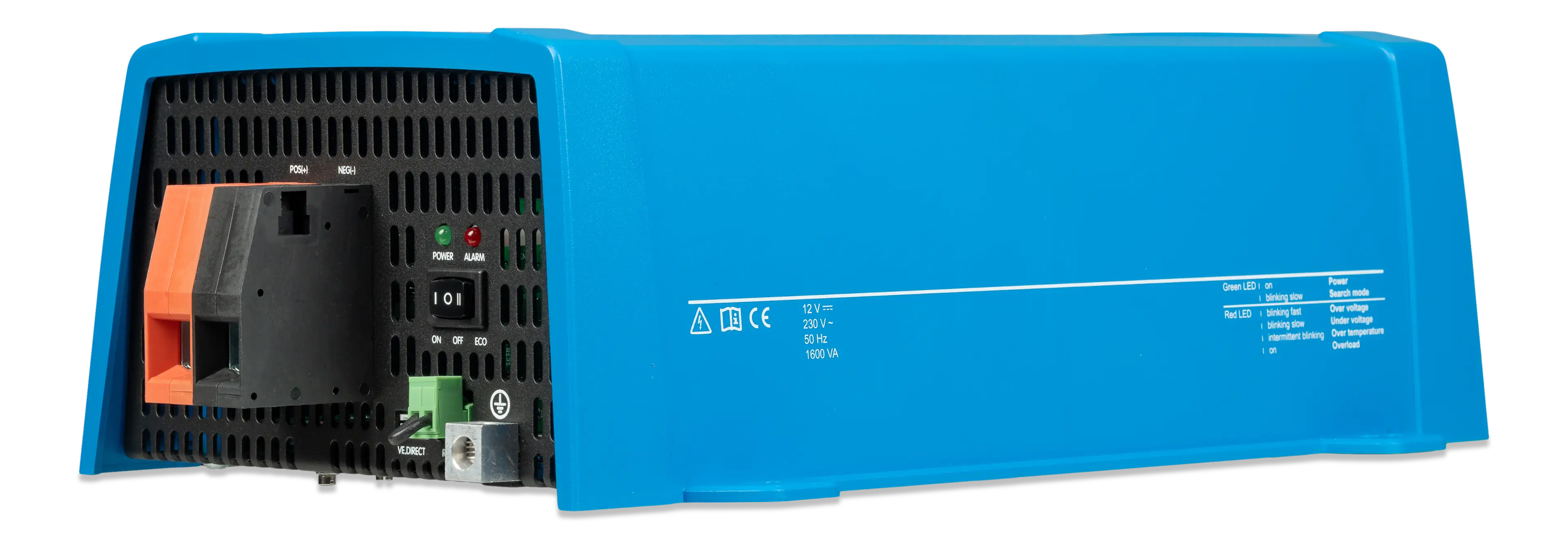 Invertor / Inverter 12V 1600VA Victron Energy 12/1600 VE.Direct Schuko [1]