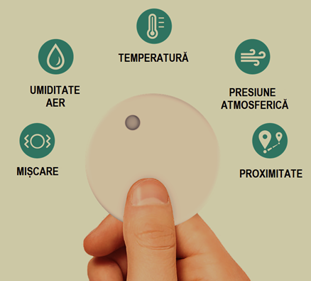 Monitorizare si control - Ruuvi Senzor temperatura, umiditate, presiune, miscare