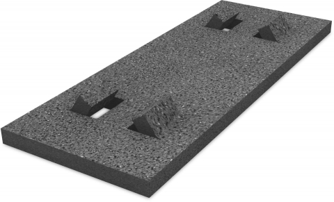 Structuri K2 Systems - S| Dome BSP-Mat Alu 470x180x18