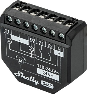 Monitorizare si control - Shelly 2PM Gen3
