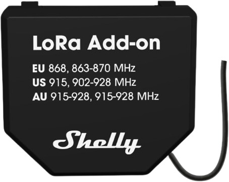 Monitorizare si control - Shelly LoRa Add-on
