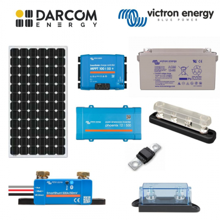 Kituri - Sistem Fotovoltaic Victron Energy Off-grid 400W stocare AGM