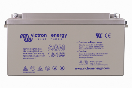 AGM - Victron Energy AGM Deep Cycle Battery 12V/165Ah