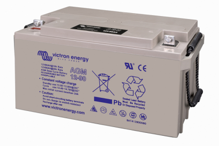 AGM - Victron Energy AGM Deep Cycle Battery (M6) 12V/90Ah